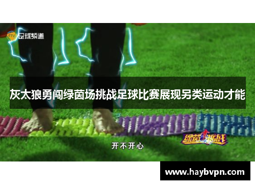 灰太狼勇闯绿茵场挑战足球比赛展现另类运动才能